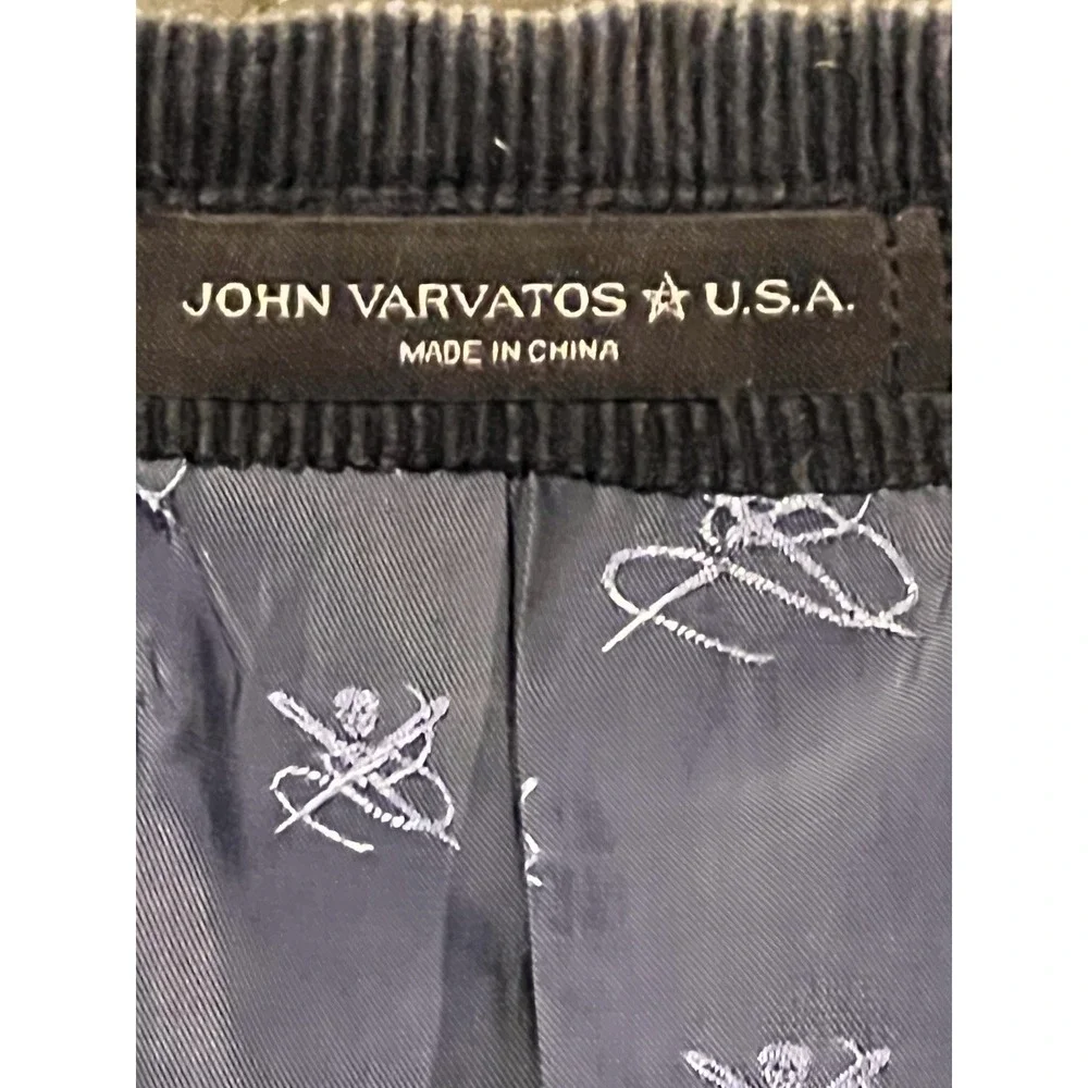 John Varvatos Men's Corduroy Blazer 40 R‎ Gray